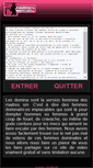 Mobile Screenshot of dominatrices-maitresses.com